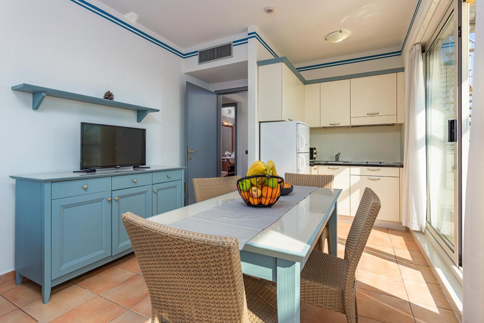 Appartamento con 1 Camera da Letto, Balcone e Vista Mare (6 Persone)